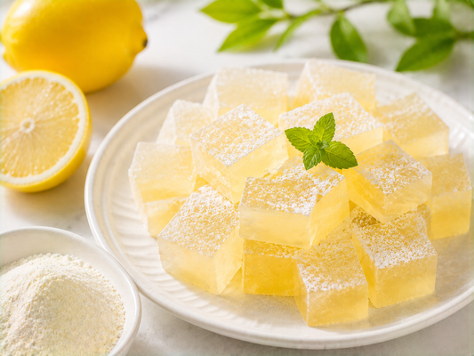 Lemon Jelly Cubes