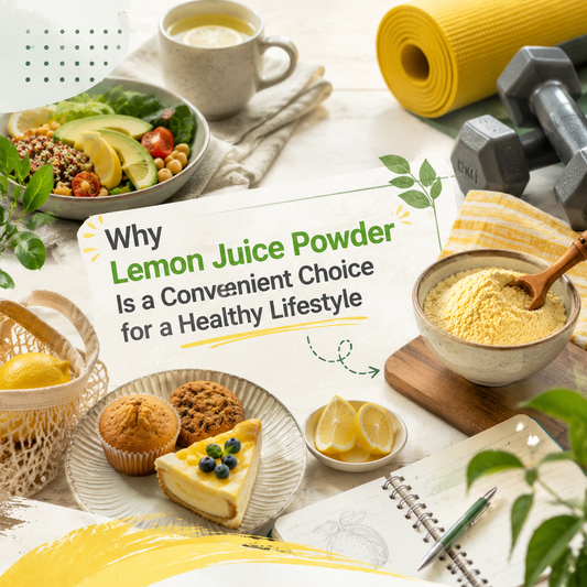 Why Lemon Juice Powder Is a Convenient Choice for a Healthy Lifestyle