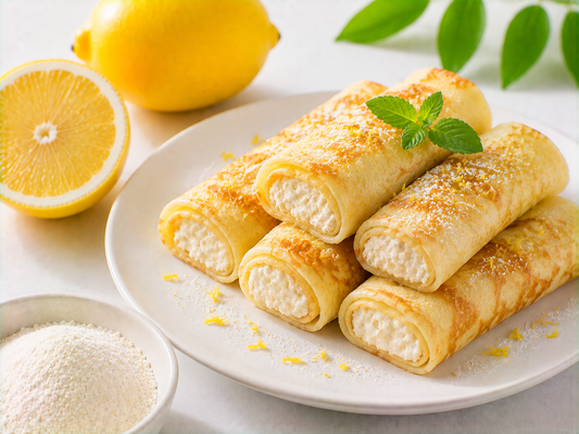 Lemon Blintzes