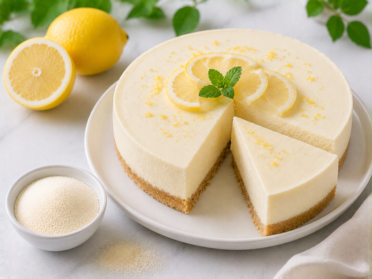 Lemon Tofu Cheesecake