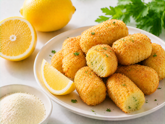 Lemon Potato Croquettes