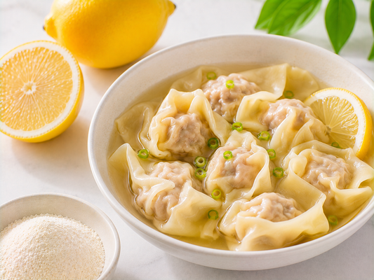 Lemon Wontons