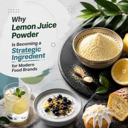 Why Lemon Juice Powder Is Becoming a Strategic Ingredient for Modern Food Brands