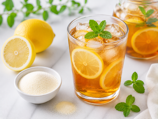 Lemon Peach Iced Tea