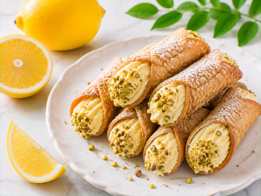 Lemon Cannoli