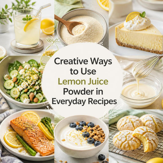 Creative Ways to Use Lemon Juice Powder in Everyday Recipes