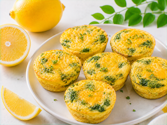 Lemon Egg Muffins
